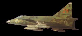 Saab Viggen su�dois avec lance-roquettes de 135mm
